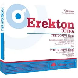 Стимулятор тестостерону Olimp Erekton Ultra 30 капсул