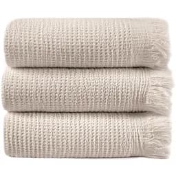 Набір рушників Lotus Home Rius natural 30х50 см 3 шт. бежевий (svt-2000022339872)