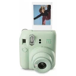Набір камера Fujifilm Instax Mini 12, Фотопапір 20шт, Прозорий чохол, Фотоальбом 64 фото Зелений - мініатюра 7