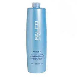Профессиональный шампунь разглаживающий Sleek Smoothing Palco, 1000 мл косметика для непослушных волос