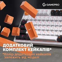 Клавіатура GamePro MK170W Outemu Red Hot-Swap RGB USB White (MK170W) - мініатюра 15