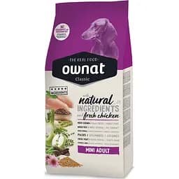 Сухий корм Ownat Classic Mini Adult корм для дорослих собак малих і міні порід, з куркою, 1,5 кг