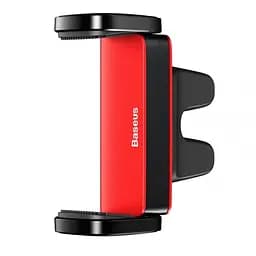 Автодержатель Baseus Steel Cannon Air Outlet Car Mount red (30494)