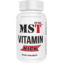 Витамины и минералы MST Vitamin KICK, 120 таблеток