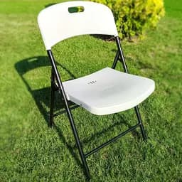 Складной стул Wall Sticker 46х52х79 см белый SW-00001609