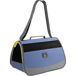 Сумка-переноска Collar, 42х24х26 см, голубой с серым (9978)