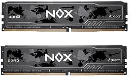 Модуль памяти DDR5 2x16 ГБ/5200 Apacer NOX (AH5U32G52C522MBAA-2)