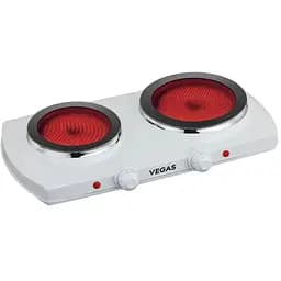 Електроплита Vegas VEC-2000W керамічна двоконфорочна (VEC-2000W)