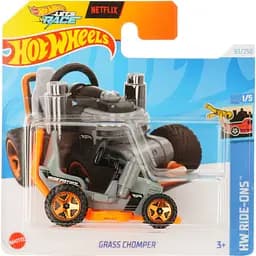 Базова машинка Hot Wheels HW Ride - Ons Grass Chomper сіра (5785)  