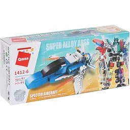 Детский конструктор Qman 1412 транспорт Specter Aircraft