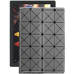 Чехол StatusCASE из экокожи для планшета Lenovo Tab 10 TB-X103f Серый ромб