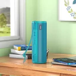 Портативна акустика Hoco Bora sports BT speaker HC11 5Wx2 з ліхтариком м'ятним - мініатюра 3