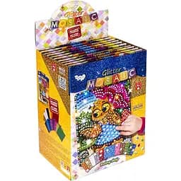 Креативное творчество "Блестящая мозайка" GLITTER MOSAIC БМ-03 Danko Toys, в коробке Микс