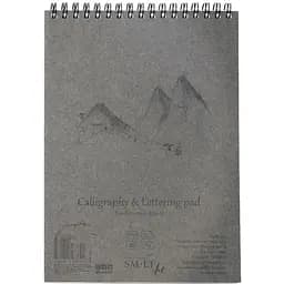 Альбом для каллиграфии и леттеринга в папке SM-LT Art Authentic А4 100 г/м2 50 листов белая бумага  