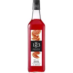 Сироп 1883 Maison Routin со вкусом красный апельсин 1 л