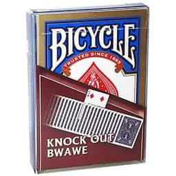 Карты для фокусов США Playing Card Company Bicycle Knock Out Bwave (ВР_КДФБКАБ)