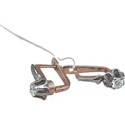 Золоті сережки Геліос з діамантами. 1В41206136/11