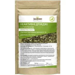 Неактивні дріжджі Здорово! зі спіруліною пластівці 250 г