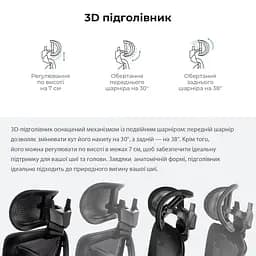 Ігрове крісло Anda Seat X-Air Pro Size XL Mesh Space Black (AD-WY-01-BBB-B01) - мініатюра 10