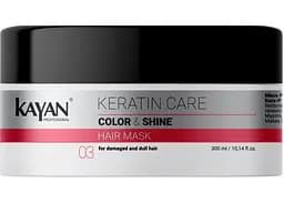 Маска для поврежденных и тусклых волос Keratin care Kayan Professional 300 мл