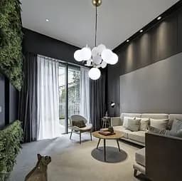 Подвесная люстра Matisse Line.F Цвет плафона Графитовый