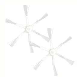 Бічні щітки для пилососа Xiaomi Mi Robot Vacuum Cleaner Mi RoboRock Xiaowa 2 шт, 6 лопатей, White