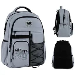 Рюкзак GoPack Education Teens 184 серый Серый (GO26-184L-2)