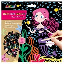 Набор для творчества скретч-арт Avenir Русалки, 8 листов (CH1677)