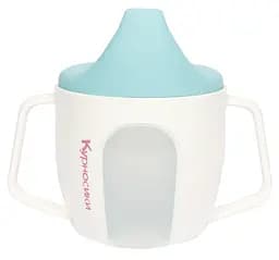 Чашка-поїльник Курносики, з твердим носиком, від 12 міс., 150 мл, блакитний (7019 гол)