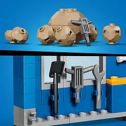 Конструктор LEGO City Самоскид і фронтальний ковшовий навантажувач (60494) - мініатюра 10