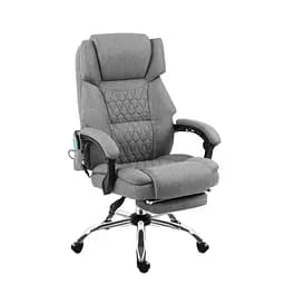 Кресло офисное Markadler Boss 6.0 Grey с массажем