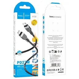 Кабель Hoco Type-C to Lightning Energy silicone charging data cable X109 1 м 27W - мініатюра 3