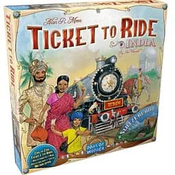 Настільна гра Days of Wonder Квиток на поїзд - Колекція карт №2: Індія та Швейцарія (Ticket to Ride - Map Collection 2: India & Switzerland) (англ.) (DOW720114)