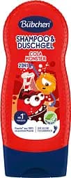 Шампунь и гель для душа Bubchen 2 в 1 Cola Monster 230 мл
