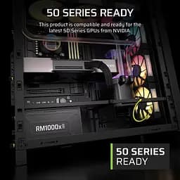 Блок живлення Corsair RM1000x 1000W ATX 3.1 80+ Gold (CP-9020300-EU) - мініатюра 8