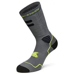 Мужские термоноски Rollerblade High Performance 43-46 Сірий-Салатовий