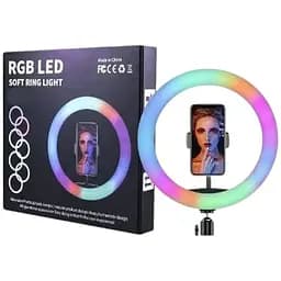 Кільцева лампа Ring MJ38, 38 см RGB 
