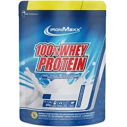 Протеїн IronMaxx 100% Whey Protein Білий шоколад-полуниця 500 г