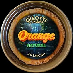 Печиво вершкове Gisotti "Апельсинове" натуральне 330 г