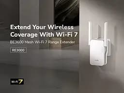 Точка доступу Cudy RE3000 BE3600 Wi-Fi 7 Mesh Repeater (RE3600) - мініатюра 10