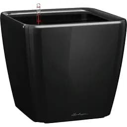 Вазон Lechuza Quadro Premium LS 35 чорний (16169)