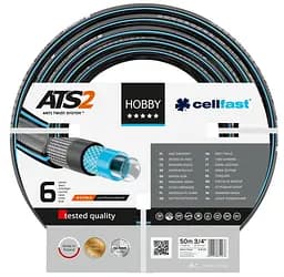 Шланг садовий HOBBY ATS 3/4' 50м 6 шарів до 30бар -20…+60°C Cellfast sad0001920 - мініатюра 2