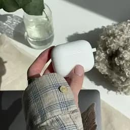 Чохол з карабіном CasePro Protective Silicone Case для AirPods 3 Pink Sand - мініатюра 2