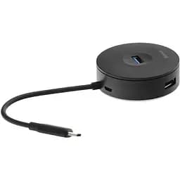 Концентратор Baseus Round Box Type-C на Usb 3.0 + 3Usb 2.0 CAHub-G01