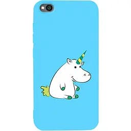 Чохол-накладка Toto Matt TPU 2 mm Print Case Xiaomi Redmi Go #1 Unicorn Circle Sky Blue