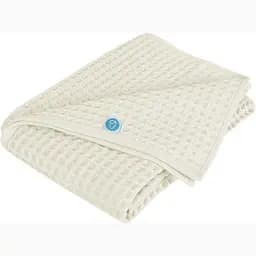 Плед Ceba Baby Waffle Line Cream 90х90 см (8971478)