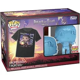 Набор Funko Pop Tee Set Атака титанов Эрен Attack on Titan Eren with Marks 10 см FP AT E L