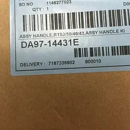Дверна ручка для холодильника Samsung RT53, RT50, RT46, RT43, DA97-14431E бежева 2 шт - мініатюра 7
