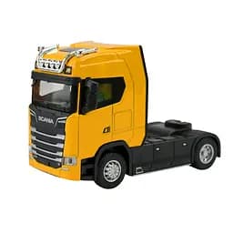 Детский игрушечный трейлер АВТОПРОМ AP7539AB(Yellow) свет, звук