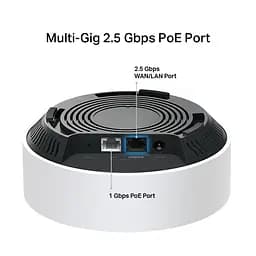 TP-Link Маршрутизатор DECO X50 PoE 1PK AX3000 1xGE LAN/WAN 1x2,5GE LAN/WAN MU-MIMO OFDMA MESH - мініатюра 9